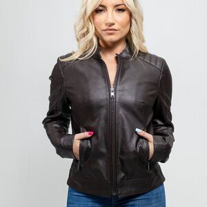 Women's Vegan Faux Leather Jacket